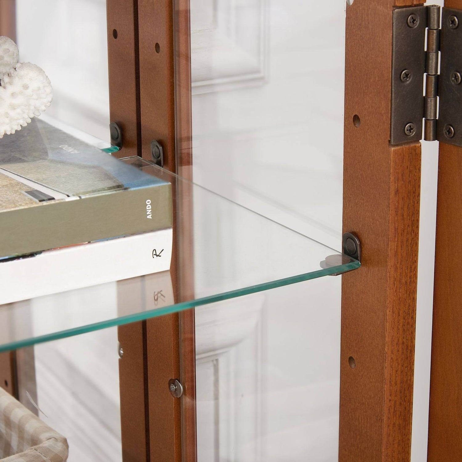 MLNshops Tempered Glass Cabinet for Collectibles