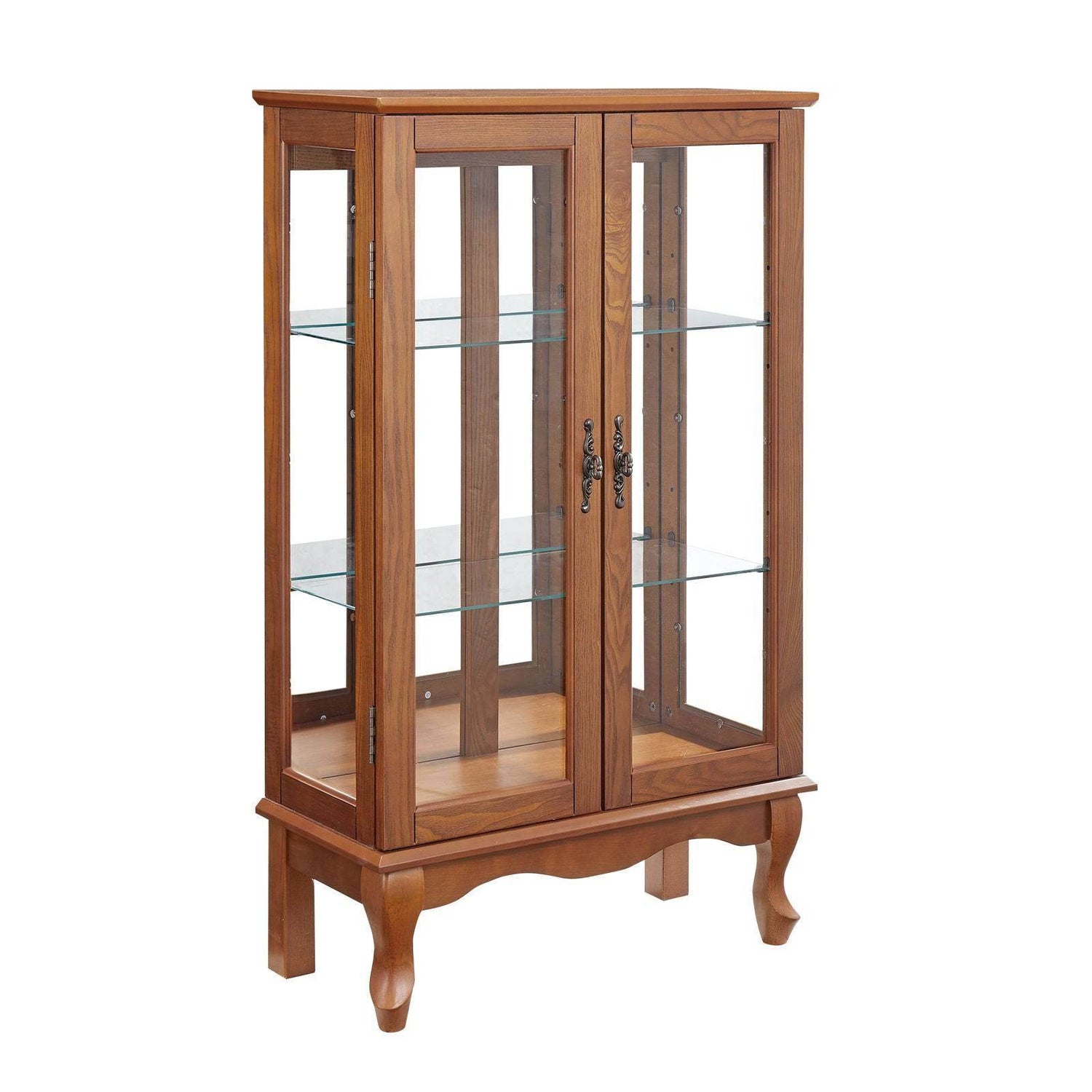 MLNshops Tempered Glass Cabinet for Collectibles
