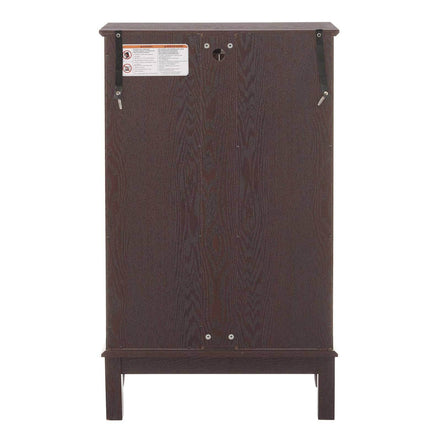 MLNshops Glass Door Display Cabinet for Elegant Storage