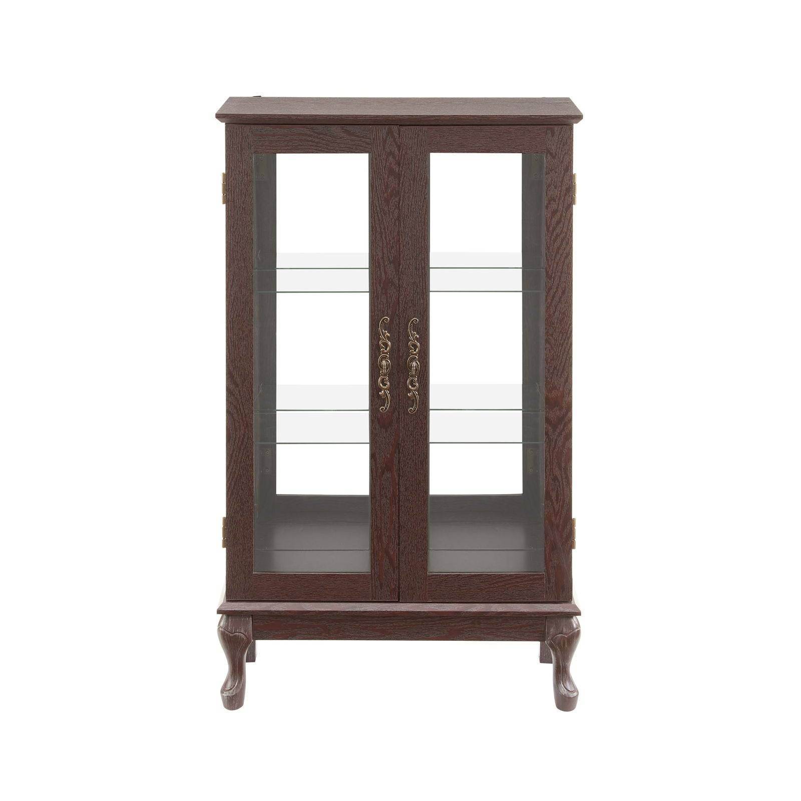 MLNshops Glass Door Display Cabinet for Elegant Storage