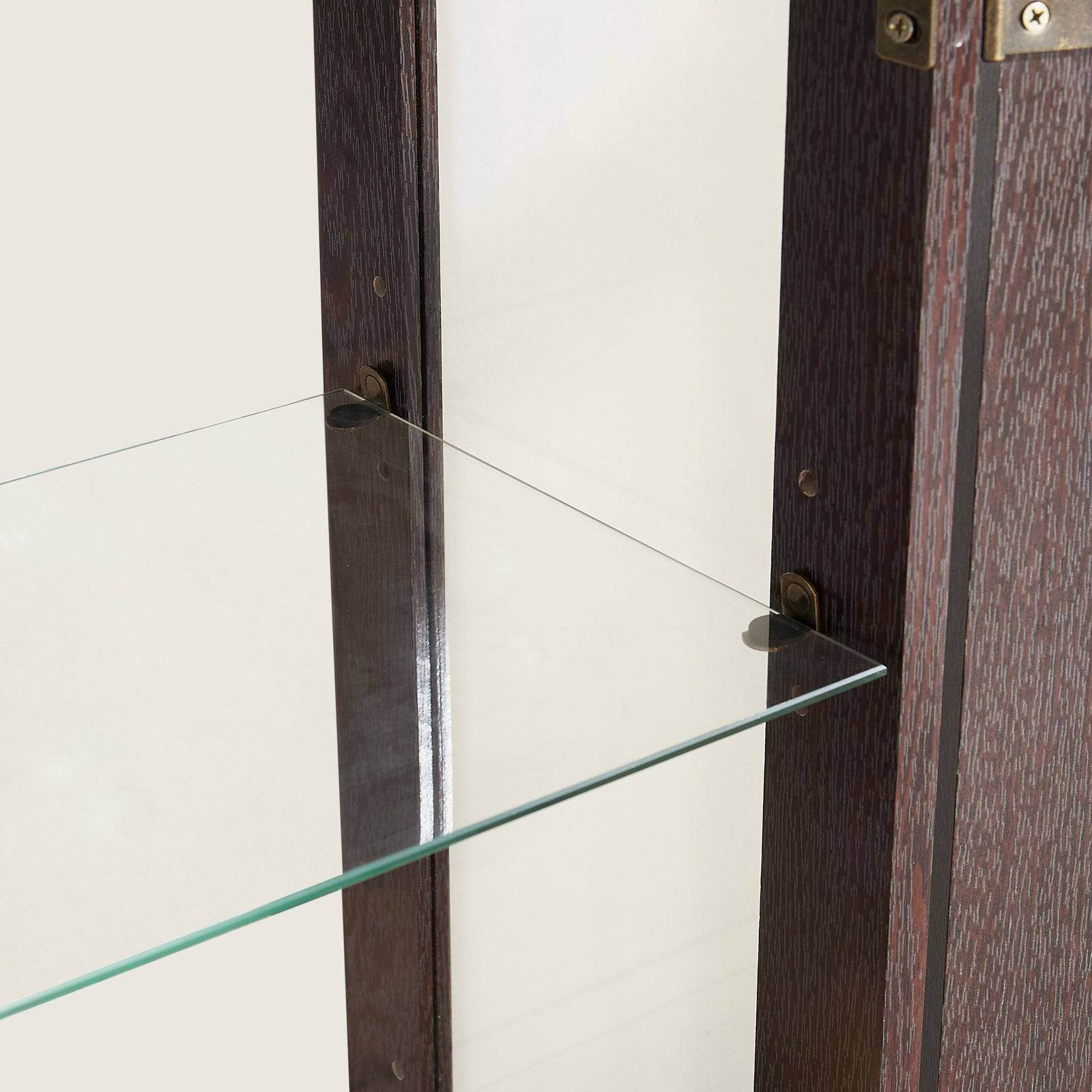 MLNshops Glass Door Display Cabinet for Elegant Storage