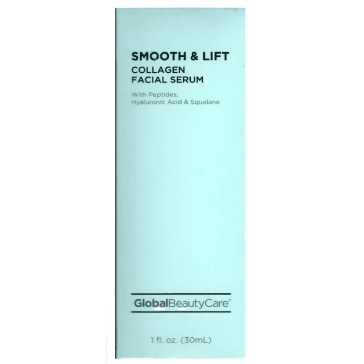 Facial serum packaging with &