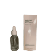 Facial serum bottle and tube with &