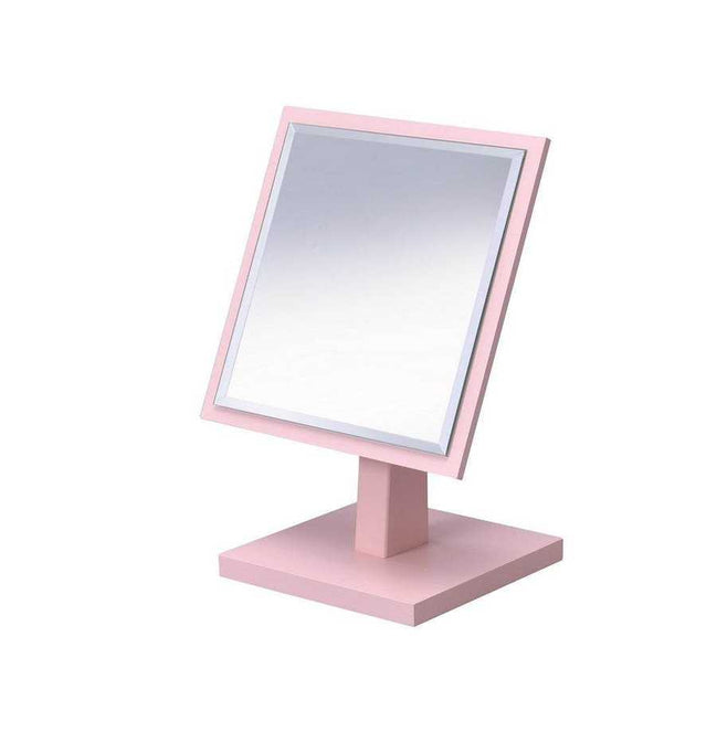 MLNshops pastel pink makeup mirror - Adjustable Tabletop Default