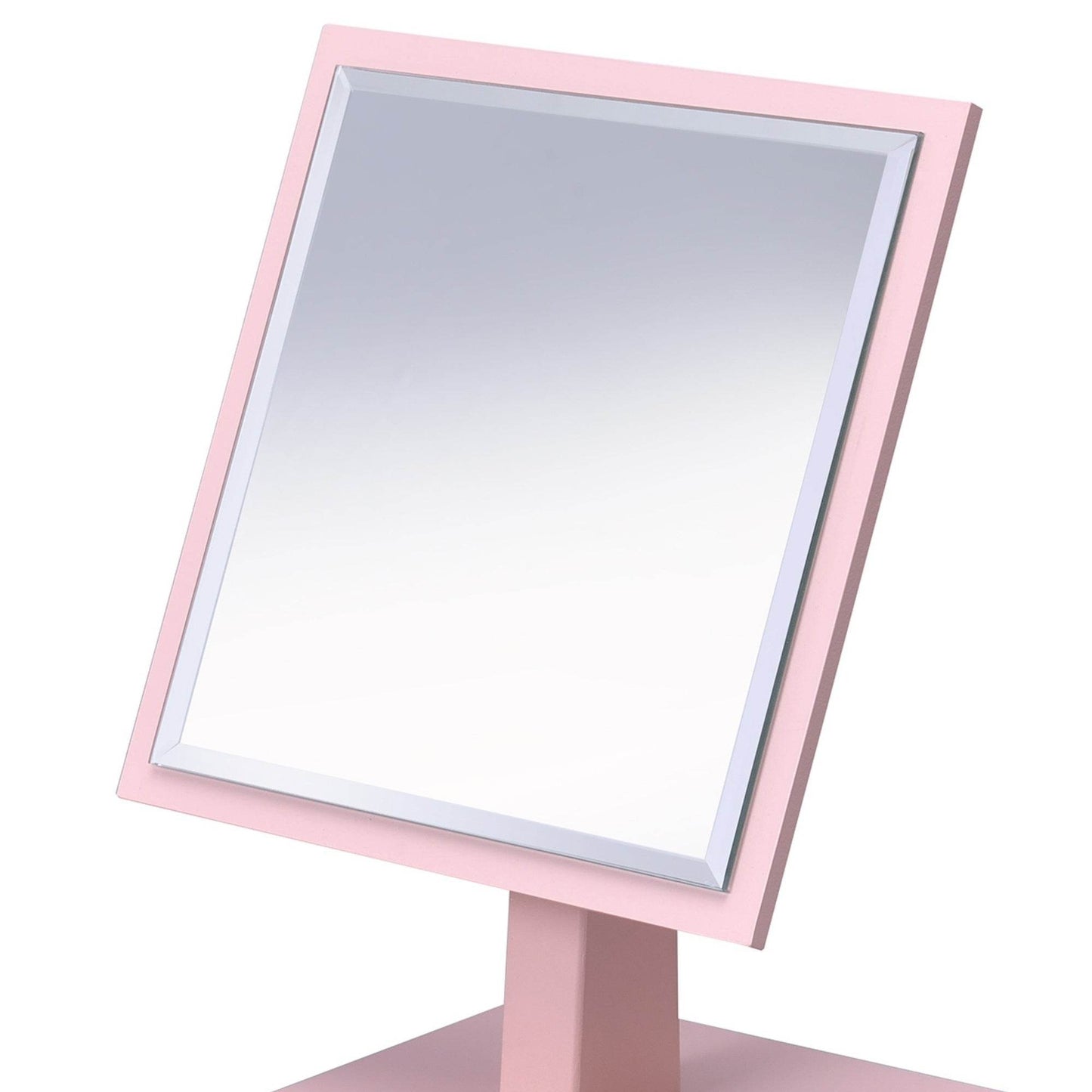 MLNshops pastel pink makeup mirror - Adjustable Tabletop