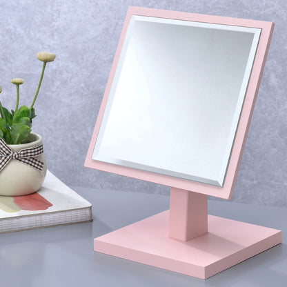 MLNshops pastel pink makeup mirror - Adjustable Tabletop