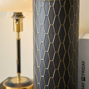 MLNshops Gold and Black Floor Vase Set - Elegant Decor