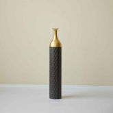 MLNshops Gold and Black Floor Vase Set - Elegant Decor