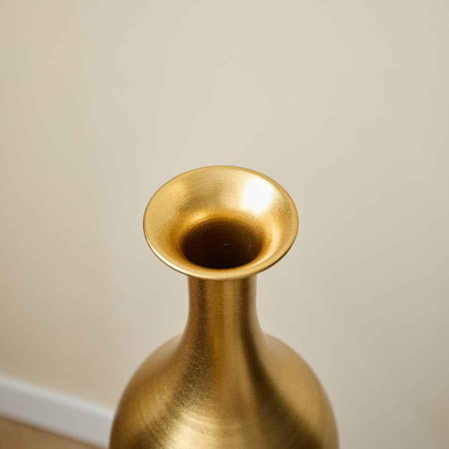 MLNshops Gold and Black Floor Vase Set - Elegant Decor