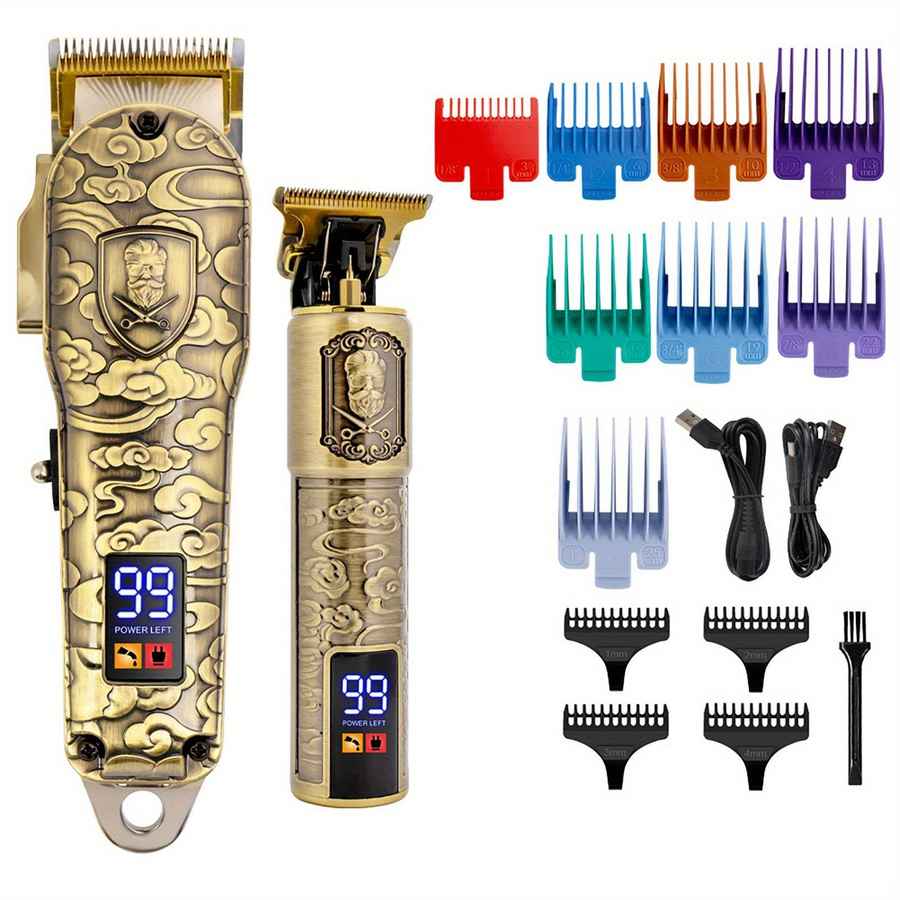 mlnshops Professional Hair Clippers for Men with LED Display Default Title
