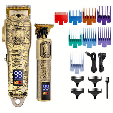 mlnshops Professional Hair Clippers for Men with LED Display Default Title