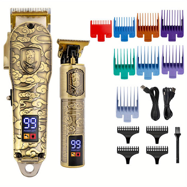 mlnshops Professional Hair Clippers for Men with LED Display Default Title