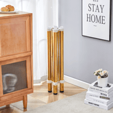 MLNshops Golden Stainless Steel Folding Table Frame