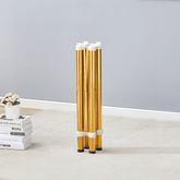 MLNshops Golden Stainless Steel Folding Table Frame
