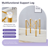 MLNshops Golden Stainless Steel Folding Table Frame
