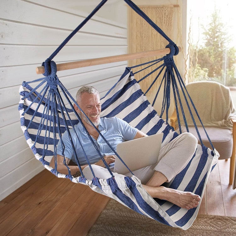 MLNshops Cozy Hammock Chair with Pillows for Relaxation