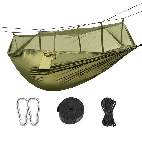 mlnshops Camping Hammock with Mosquito Net for Outdoor