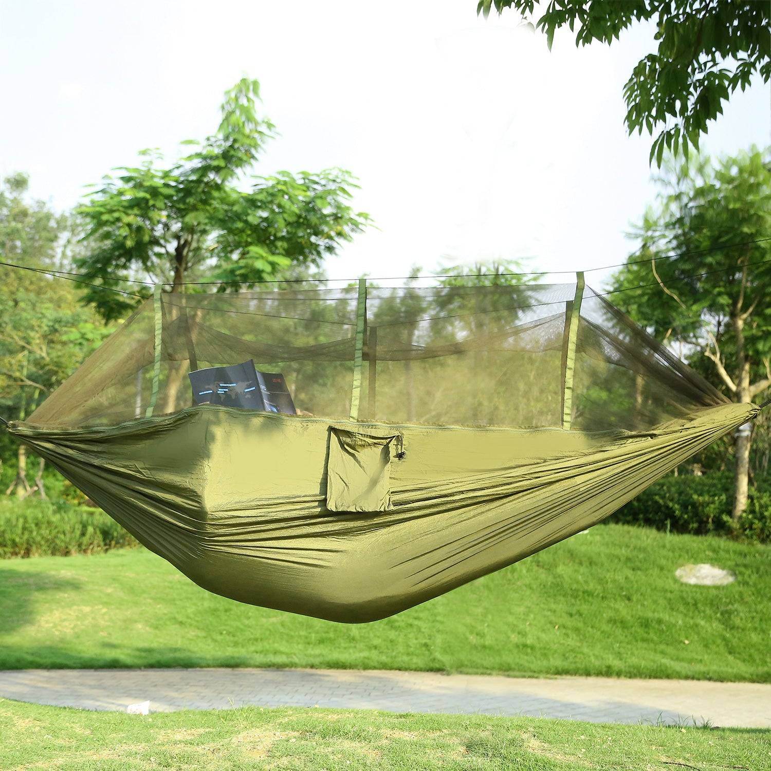mlnshops Camping Hammock with Mosquito Net for Outdoor Default Title