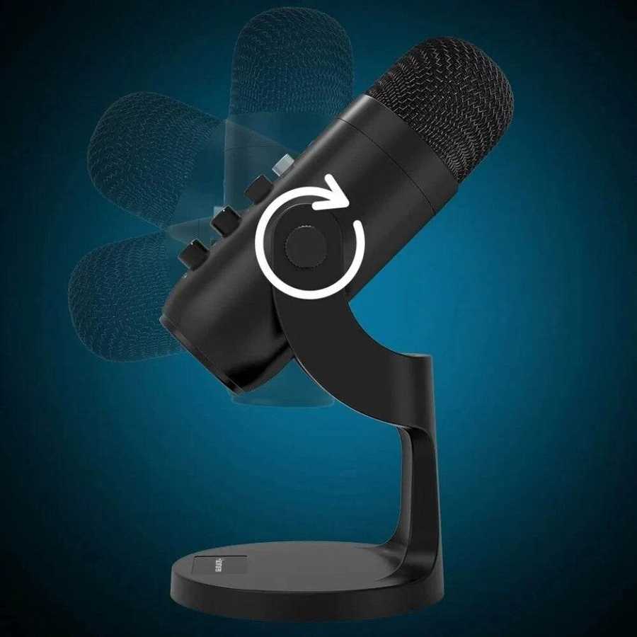 MLNshops USB condenser microphone for PC - Studio Quality