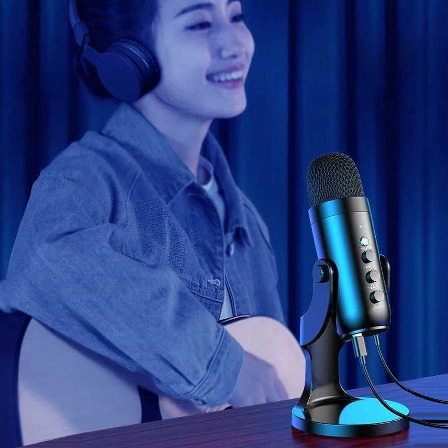 MLNshops USB condenser microphone for PC - Studio Quality