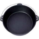 MLNshops Heavy Duty Dutch Oven for Campfire Cast Iron