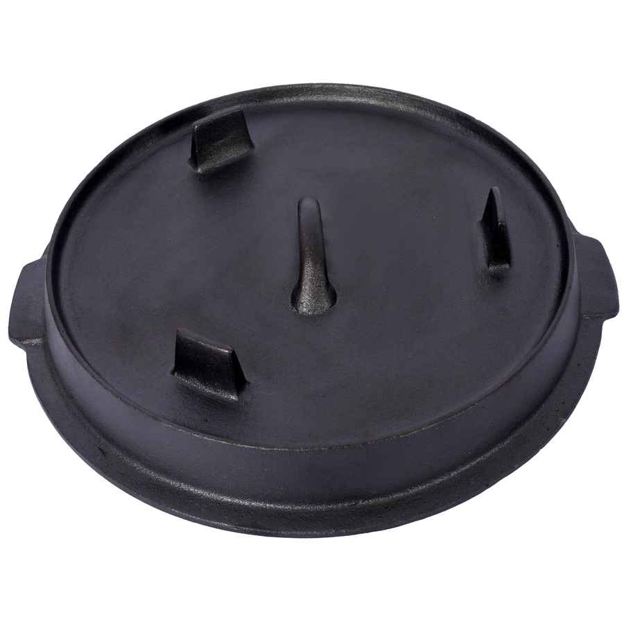 MLNshops Heavy Duty Dutch Oven for Campfire Cast Iron