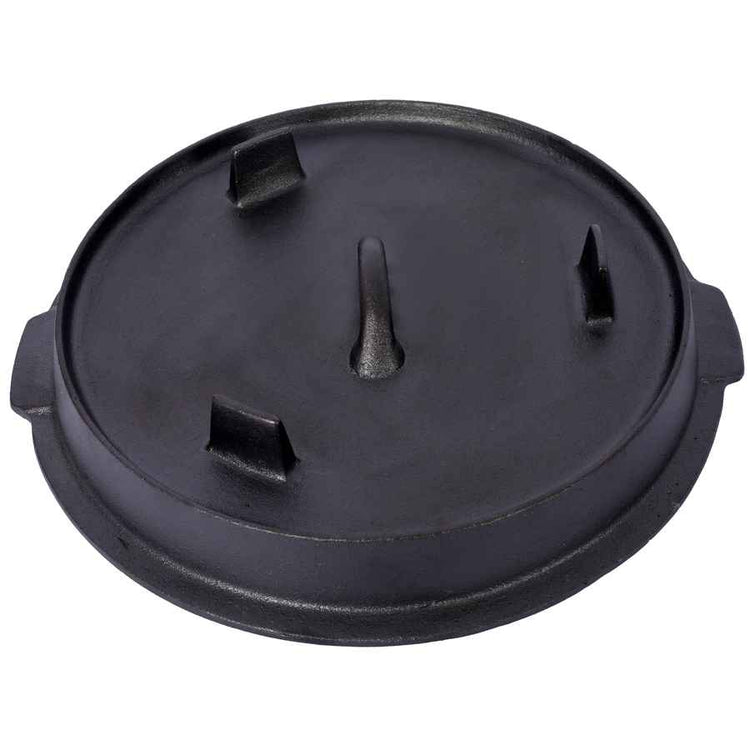 MLNshops Heavy Duty Dutch Oven for Campfire Cast Iron