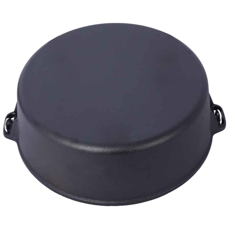 MLNshops Heavy Duty Dutch Oven for Campfire Cast Iron