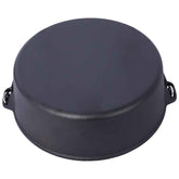 MLNshops Heavy Duty Dutch Oven for Campfire Cast Iron