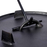 MLNshops Heavy Duty Dutch Oven for Campfire Cast Iron
