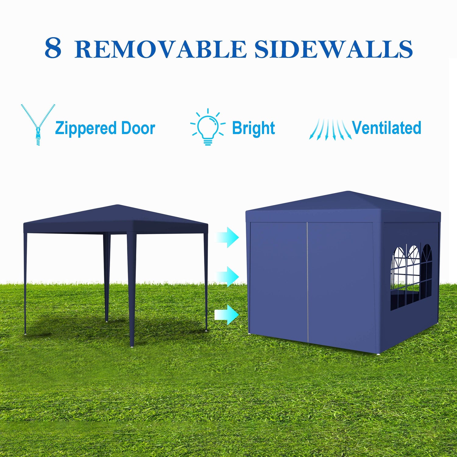 MLNshops Heavy-Duty Party Tent for Outdoor Events