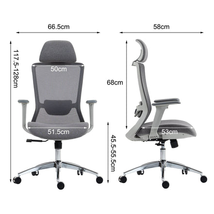 MLNshops High Back Mesh Office Chair for Comfort