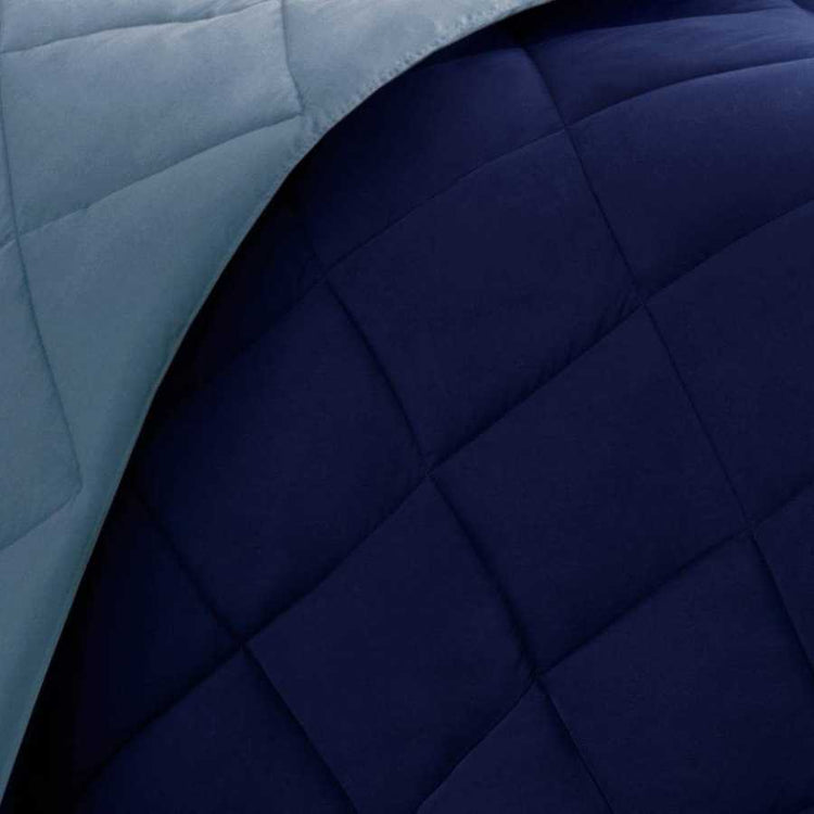 MLNshops Reversible full queen diamond quilted comforter
