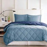 MLNshops Reversible full queen diamond quilted comforter
