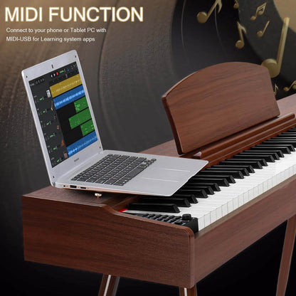 MLNshops Home Electric Piano Full Size with Headphones - MLNshops