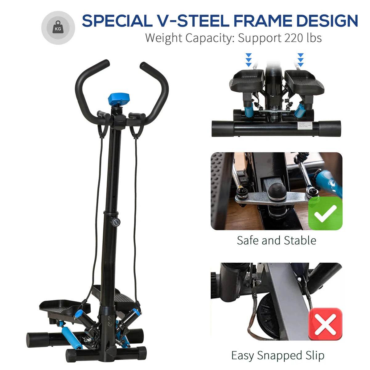 MLNshops Home Fitness Twister with Resistance Straps