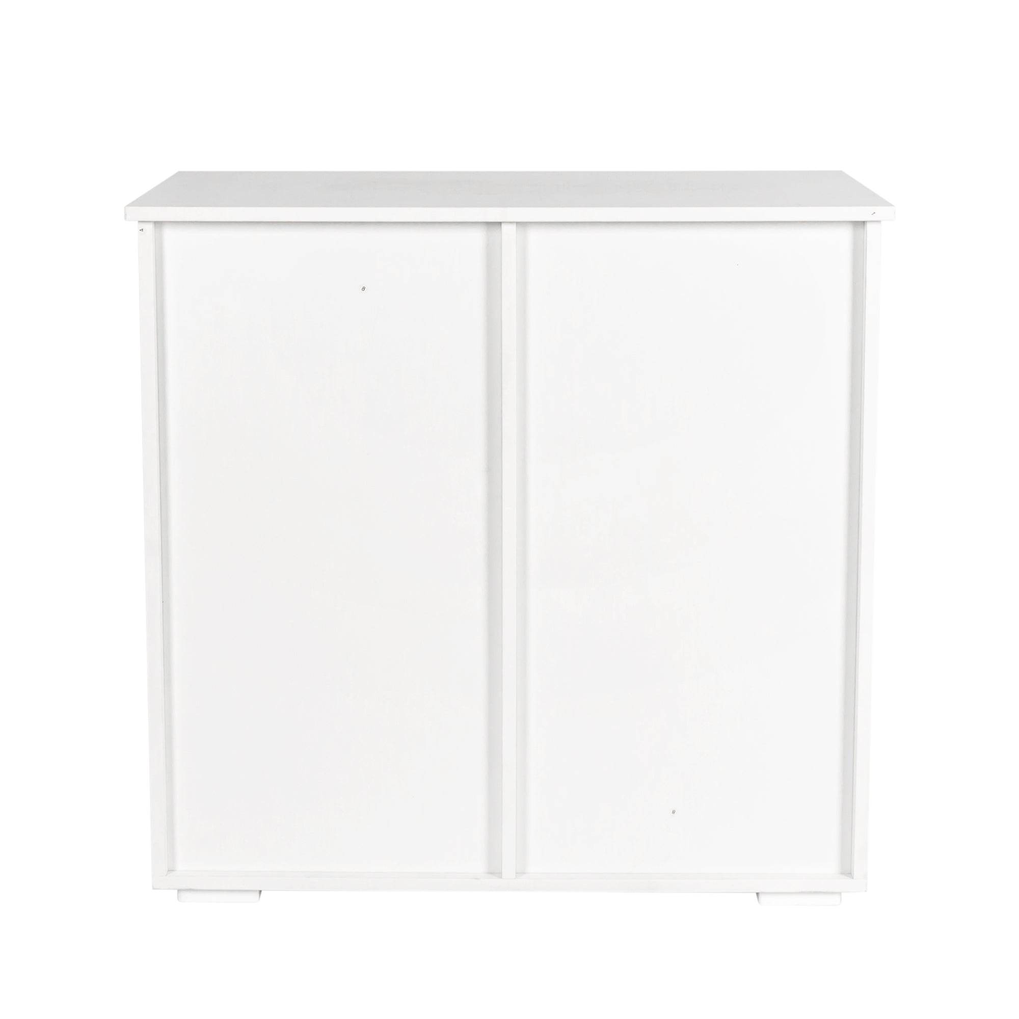 MLNshops Home Laundry Cabinet Organizer with Dual Hampers