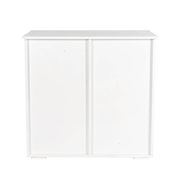MLNshops Home Laundry Cabinet Organizer with Dual Hampers