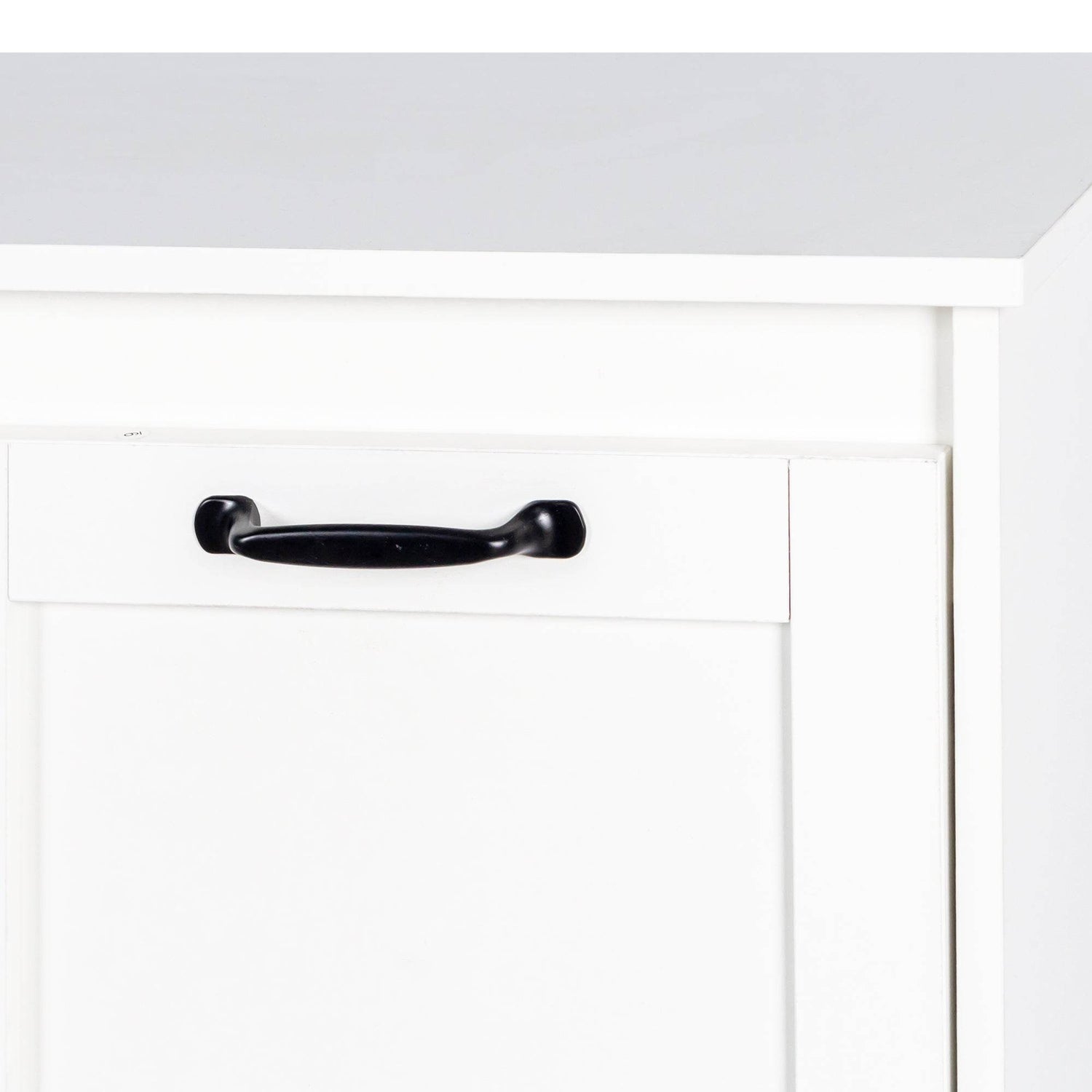 MLNshops Home Laundry Cabinet Organizer with Dual Hampers