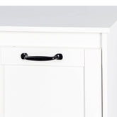 MLNshops Home Laundry Cabinet Organizer with Dual Hampers