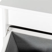 MLNshops Home Laundry Cabinet Organizer with Dual Hampers