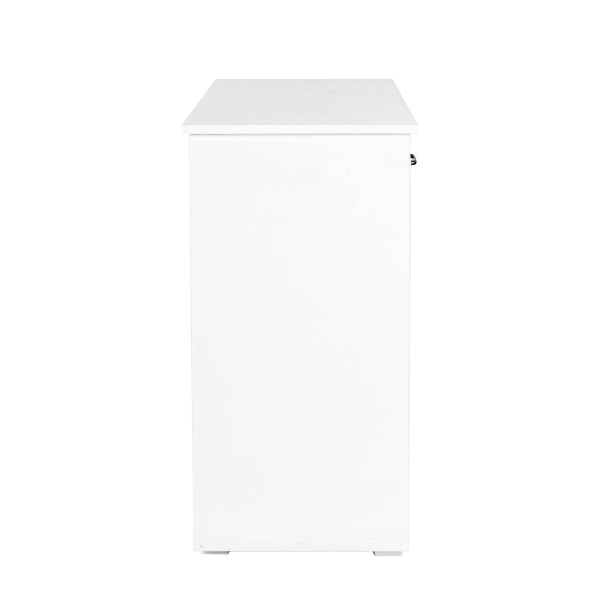 MLNshops Home Laundry Cabinet Organizer with Dual Hampers