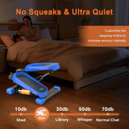 MLNshops Home Office Exercise Stepper Mini Fitness Tool