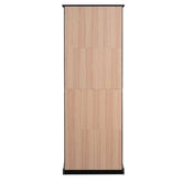 MLNshops 67 inch bathroom linen cabinet - Black Tall Storage
