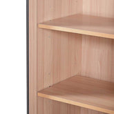 MLNshops 67 inch bathroom linen cabinet - Black Tall Storage