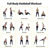 MLNshops 20LB Home Workout Kettlebell Equipment