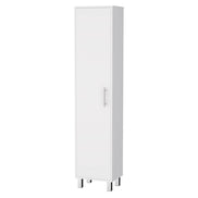 MLNshops white laundry storage cabinet - Slim Space-Saving