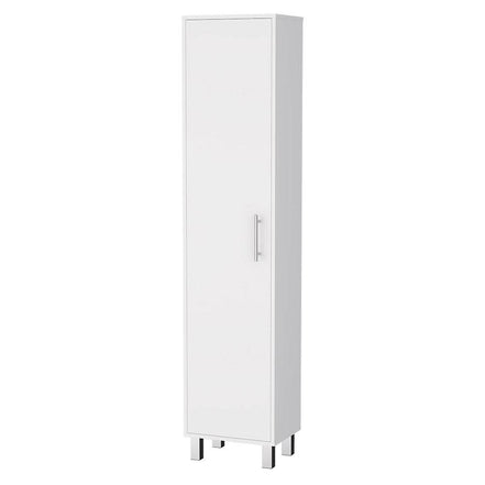 MLNshops white laundry storage cabinet - Slim Space-Saving