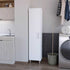 MLNshops white laundry storage cabinet - Slim Space-Saving Default