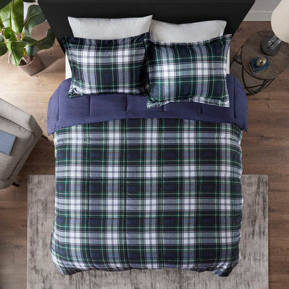 MLNshops king size down alternative comforter set - Plaid